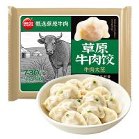 思念 草原牛肉大葱饺1kg 约60只