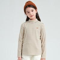 笛莎 女童冬装长袖T恤儿童校服神器保暖打底衫