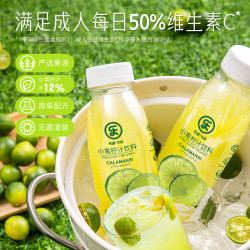 乐源 小青柠汁280g*9瓶果汁饮料整箱0脂肪香精含VC聚餐出游小瓶中秋礼