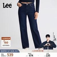 Lee 26秋冬新品五袋款429直筒牛仔裤