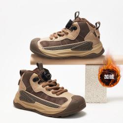 gxg.kids 雪地靴男童加绒保暖棉靴东北棉鞋防滑运动休闲鞋女童高帮棉鞋