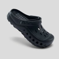 EQLZ 101 CLOGS 男生洞洞鞋夏季新款居家涉水宽楦厚底轻便女沙滩鞋  幽灵黑 41 -42