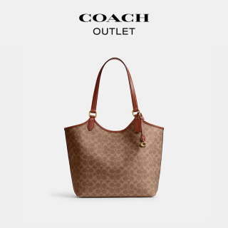 COACH 【标志老花】DAY大容量托特包 B4
