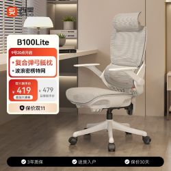 西昊 M59ASPro人体工学椅家用电脑办公电竞椅人工力学座椅宿舍椅子 M59AS Pro云白+升级大坐垫