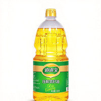 道道全 菜籽油 食用油 压榨菜籽油 物理压榨非转基因 1.8L*1桶