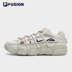 斐乐 面包鞋｜FILA FUSION潮牌 篮球鞋 男士老爹鞋 燕麦色-OM 42