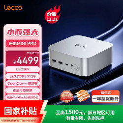 来酷 联想 来酷Mini Pro U5228V 32GB+512GB 迷你主机