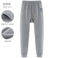 多妙屋 儿童秋裤棉加绒加厚保暖裤子