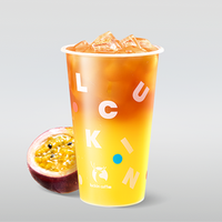 瑞幸咖啡 百香果凤梨冰茶