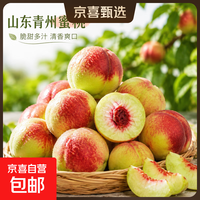 山东正宗青州蜜桃生鲜水果当季新鲜现摘 4斤 果王