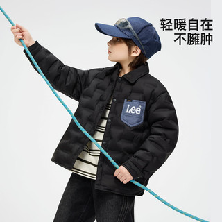 Lee 童装羽绒服 乌黑色 150