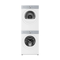 小天鹅 小乌梅5.0机皇奶油白TG12EK20W+TH12K20W 洗烘套装