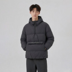 Champion 外套男士夹克加厚秋冬保暖休闲服饰棉服 L