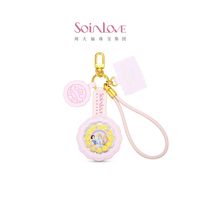 周大福 SOINLOVE迪士尼系列童话奇境足金黄金金币金章草莓熊转运珠