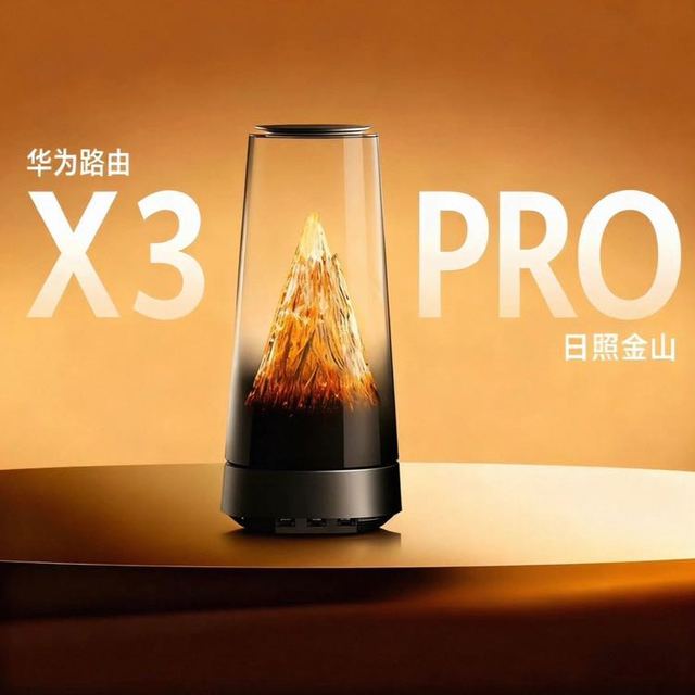 华为 x3pro日照金山路由器