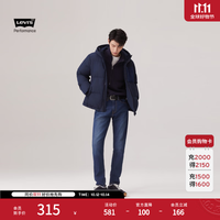 Levi's 冬暖系列男士511修身窄脚美式复古休闲通勤牛仔裤 中蓝色 36 (34)