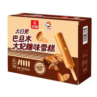 光明 牌大白兔雪糕 巴旦木太妃糖味65g*5支 冰淇淋棒冰 家庭装冷饮冰激凌