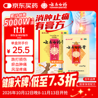 云南白药 膏药贴5片 1盒装
