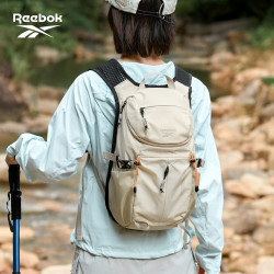 锐步 轻便专业徒步登山包女防泼水运动户外背包轻量化越野包男 卡其色