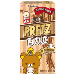 格力高 百力滋双层复古奶咖味41g