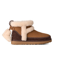 UGG 1180434 CHE 可拆卸挂饰 栗色 37 雪地靴