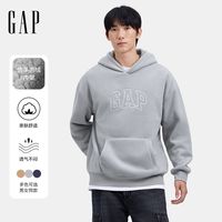 百亿补贴：Gap 男女装2024秋季字母logo仿羊羔绒连帽卫衣休闲上衣658849