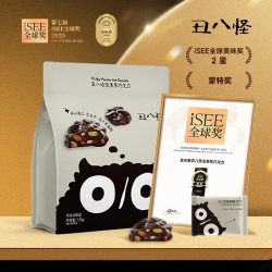 金丝猴 零食丑八怪坚果巧克力120g黑巧纯可可脂金丝猴巴旦木好吃袋装果仁