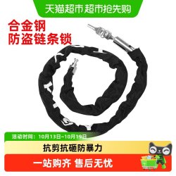 永久 加粗链条锁 自行车电动车门锁具