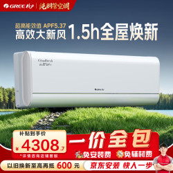 格力 云舒氧Pro系列 KFR-26GW/NhHm1BG 新一级能效 壁挂式空调 大1匹