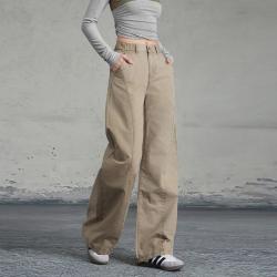 Dickies 2026秋冬女式休闲裤美式百搭简约潮牌阔腿直筒裤