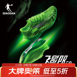 乔丹 飞影PB5.0马拉松竞速跑步鞋碳板跑鞋运动鞋男秋季新 闪亮绿/深渊绿 -星云 46