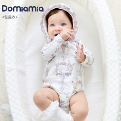 DOMIAMIA 婴儿新生儿哈衣