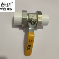 蔚珺牌PPR球阀DN32个