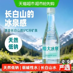 恒大冰泉 长白山天然低钠矿泉水 500ml