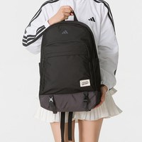 阿迪达斯 双肩包男包女包 26秋季新款运动休闲包简约户外旅行背包学生书包