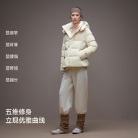 高梵 黑金鹅绒服6.0 动感女王 紫金1号 S 女士羽绒服