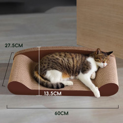 猫咪躺椅猫抓板 窝猫抓板瓦楞纸超大号 猫抓板猫窝贵妃榻
