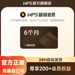 金山软件 超级会员月卡