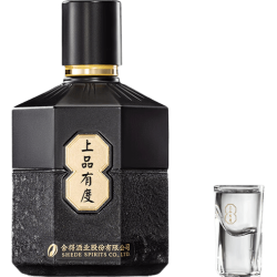 舍得 浓香型白酒 52度 100mL 单瓶