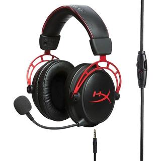 HYPERX/极度未知 阿尔法 双音腔技术 有线头戴式游戏耳机