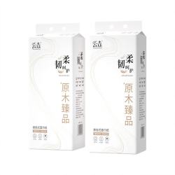 云垚 6提悬挂式6000张抽纸整箱更划算抽纸大包纸巾加厚家用干湿两用 4层1000张*1提