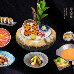 时令海胆双人餐