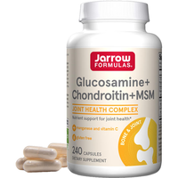 Jarrow FORMULAS 氨基葡萄糖和软骨素胶囊 240粒
