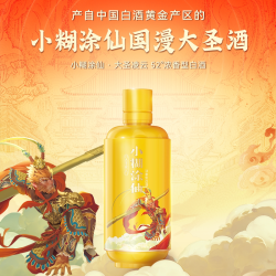 小糊涂仙 大圣凌云 浓香型白酒 52度 100ml品鉴小酒
