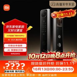 小米 XMZNMS18OD 人脸掌静脉识别 双摄版 智能门锁