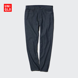优衣库 男装EZY DENIM牛仔裤/水洗产品常规款484972 482854 479314 484972/69藏青色 M