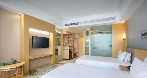 含三餐!周末不加价~杭州西湖湖滨玺程国际酒店(解放路店) 3天2晚套餐(可拆分使用)