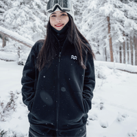 WEYA 加厚保暖 滑雪抓绒衣内胆+YKK拉链 L