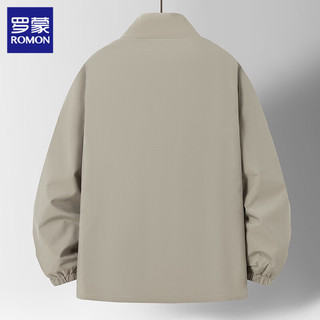 罗蒙 立领防风 黑色 XL 男士夹克