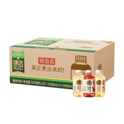 元气森林 自在水无糖饮料 红豆薏米红枣绿豆口味